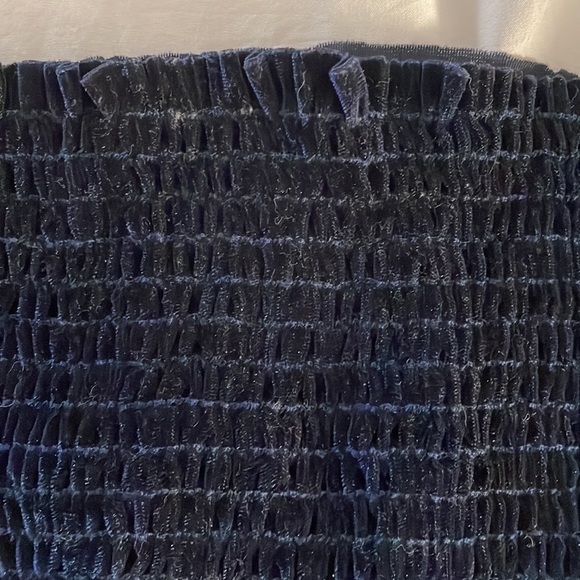 3 For $30 - LF Navy Velvet tube top - Picture 3 of 4